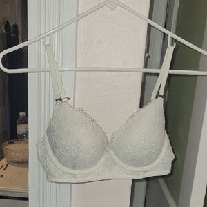 Aerie Lace Push Up Bra in Ivory, 32C
